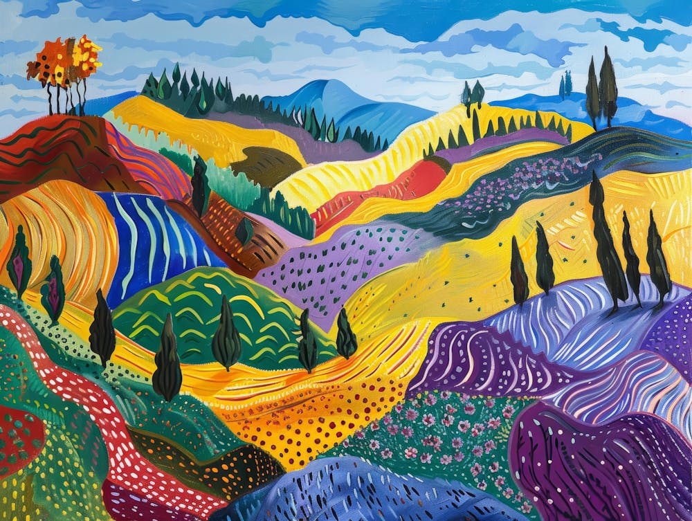 Toskanische Landschaft 10