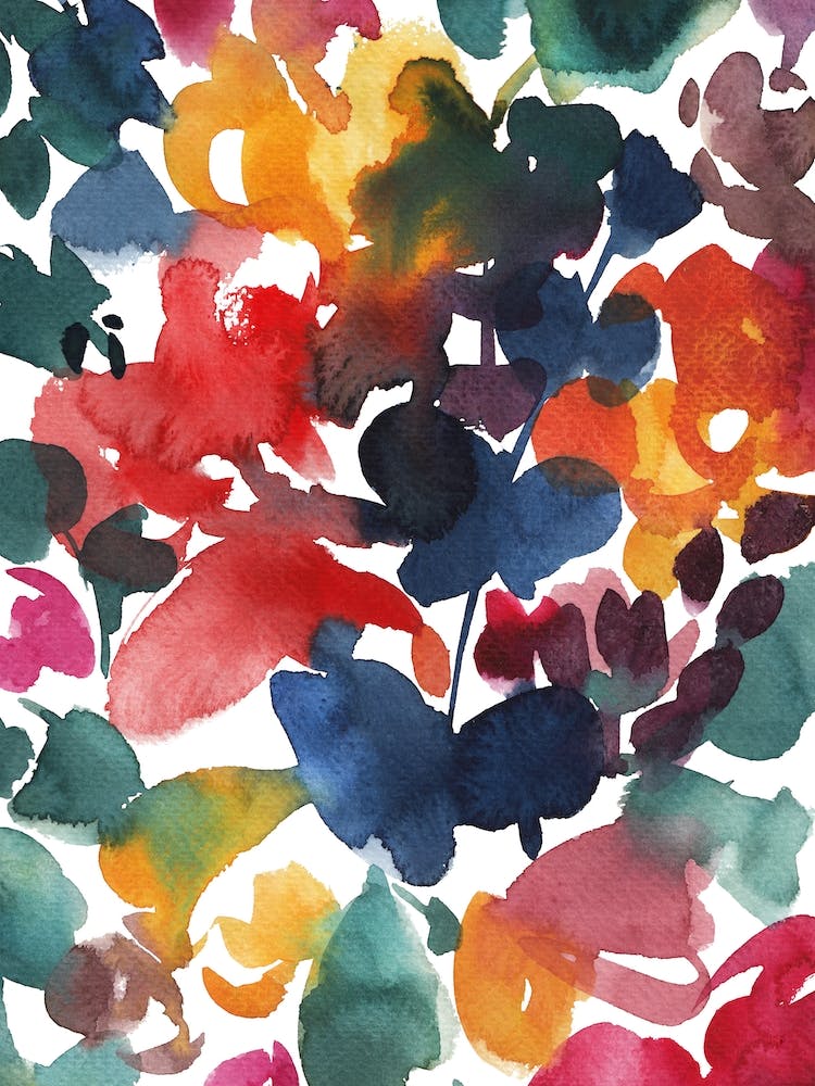 Dream Of Spring Abstract Floral 4