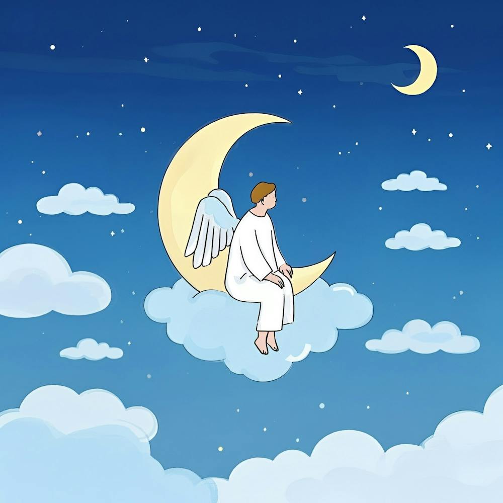 Angel On The Moon