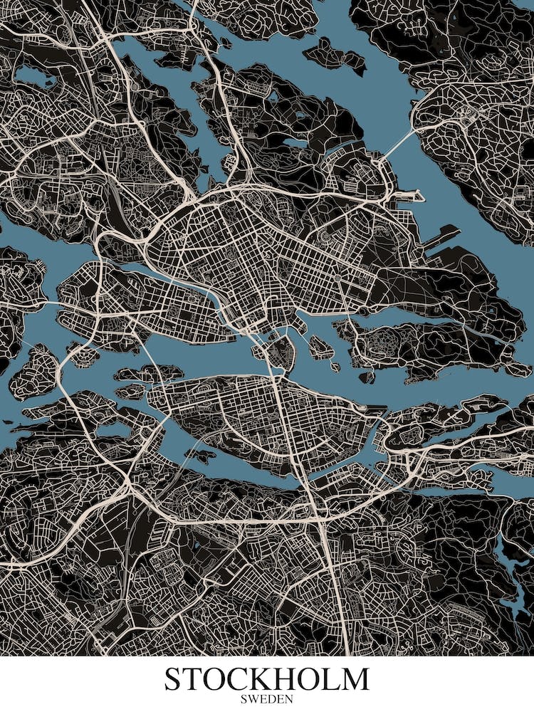 Stockholm Black Blue