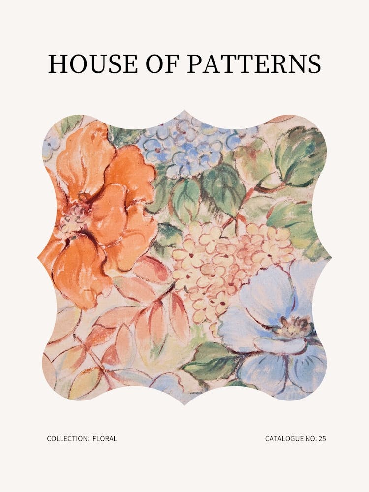 Floral Pattern Poster 25