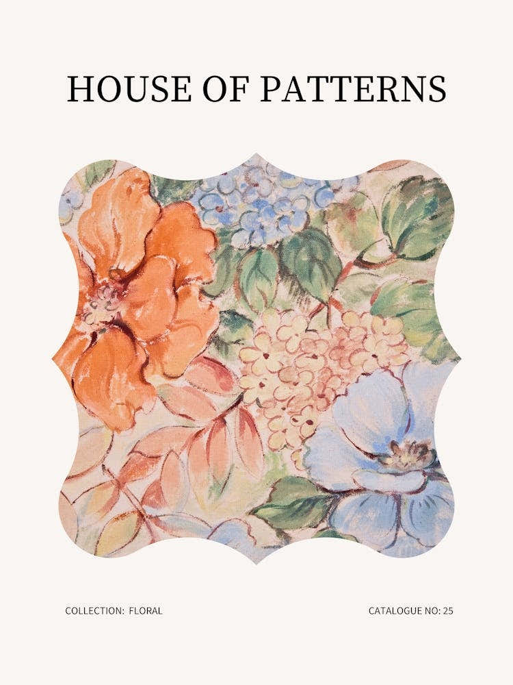 Floral Pattern Poster 25
