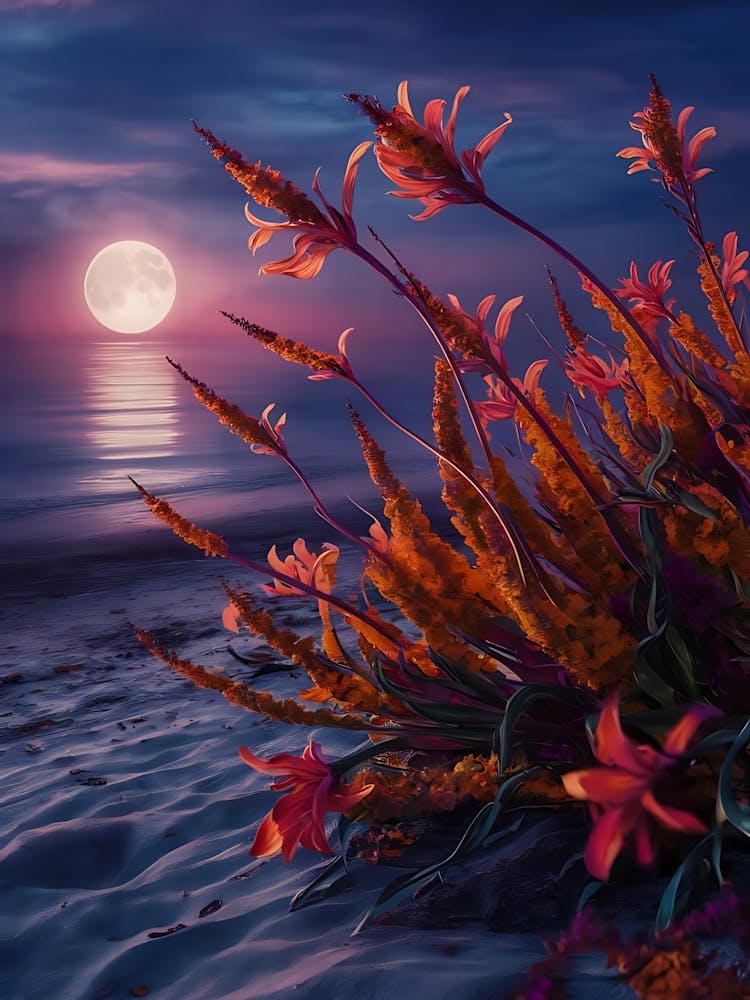 Full Moon In The Sky