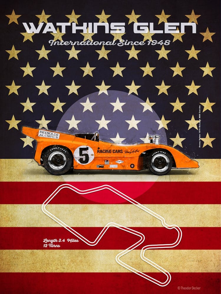 Watkins Glen, McLaren, Denny Hulme