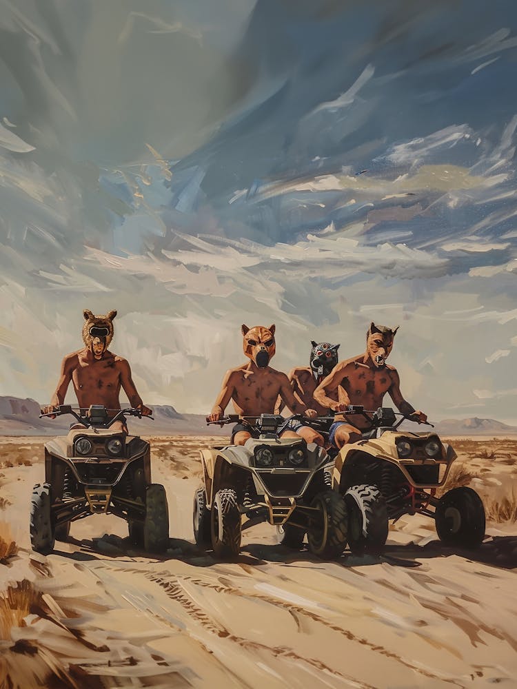 Four Wheelers Of The Apocalypse 1 Fy V