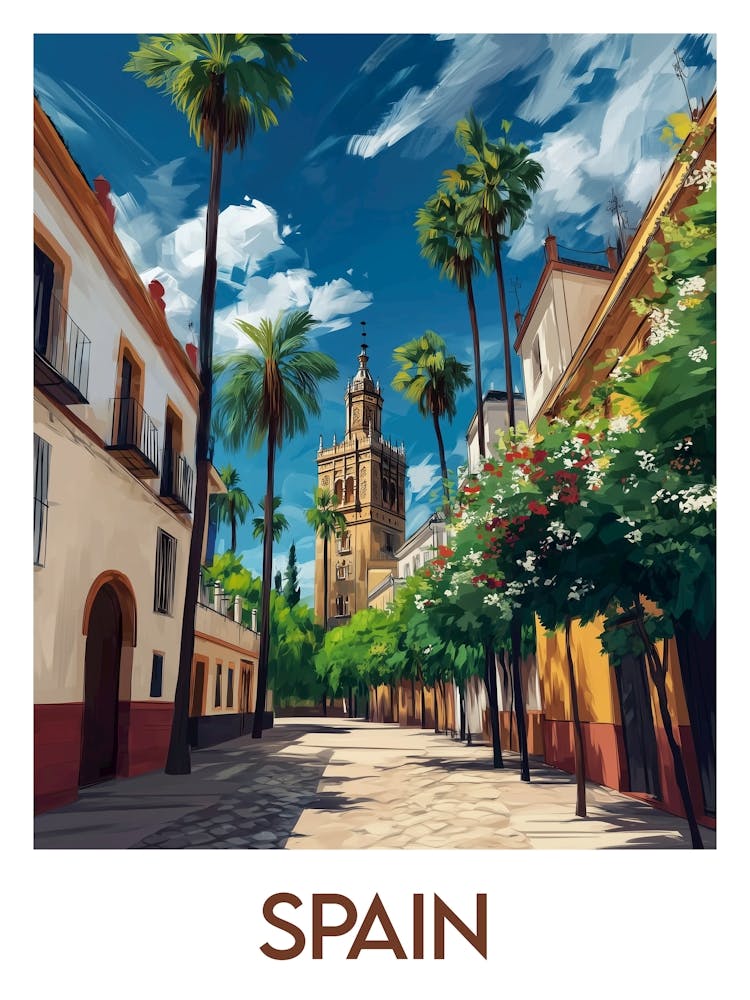 Affiche de voyage Spain 1