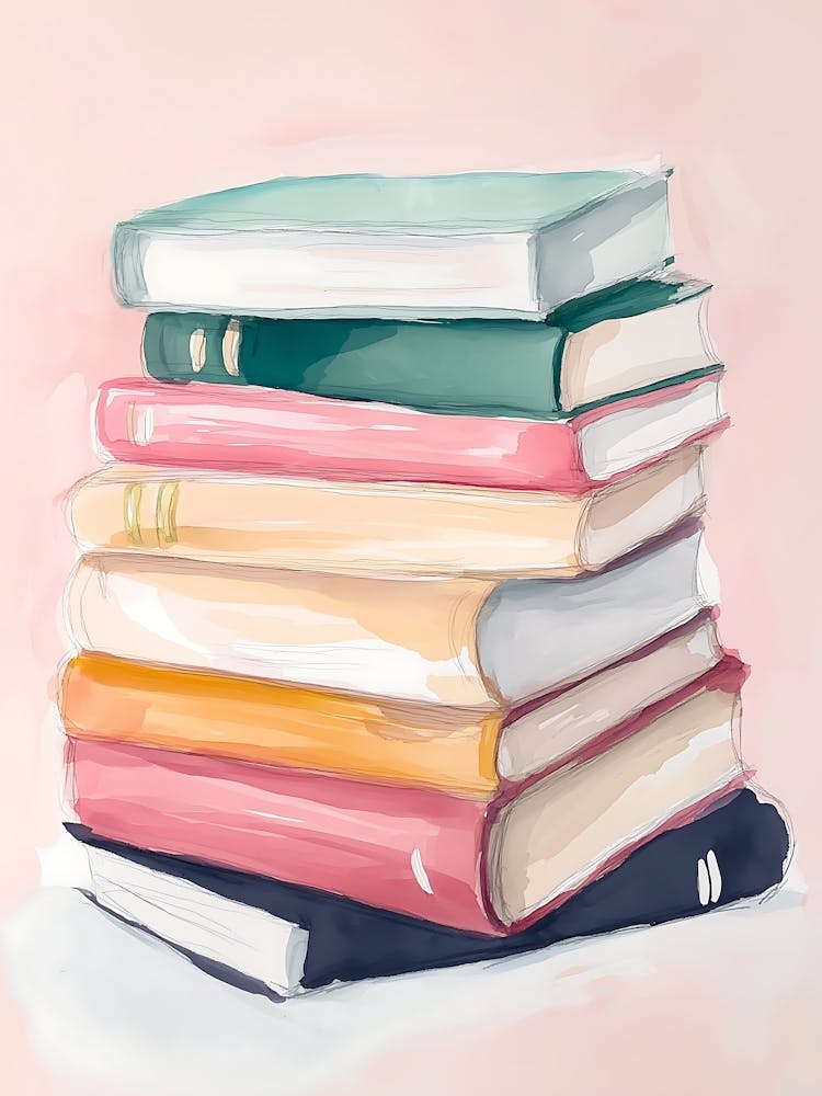 stack of books