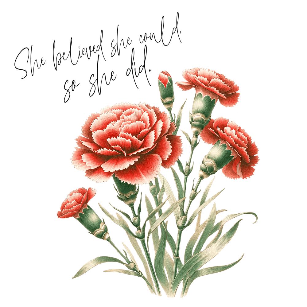 Carnations - She Believed She Could, So She Did