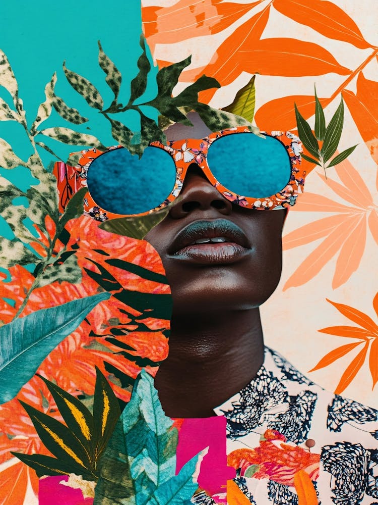 Afrofuturism Collage