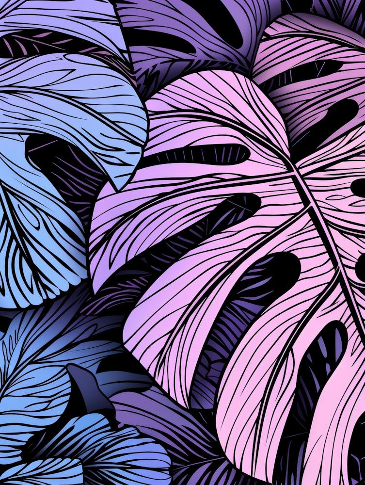 Monstera Leaves 12