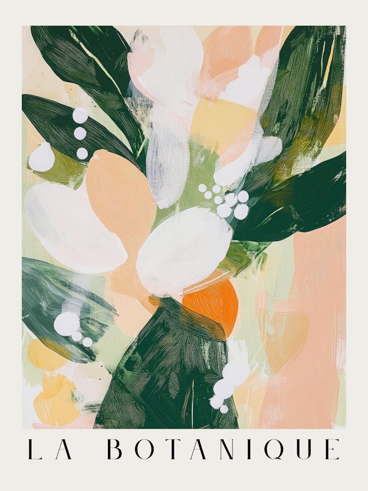 Abstract floral prints in soft pastel tones in a modern botanical aesthetic – gouache painting in the style of Henri Matisse – minimalist nature art perfect for contemporary decor, modern living rooms, elegant bedrooms 7