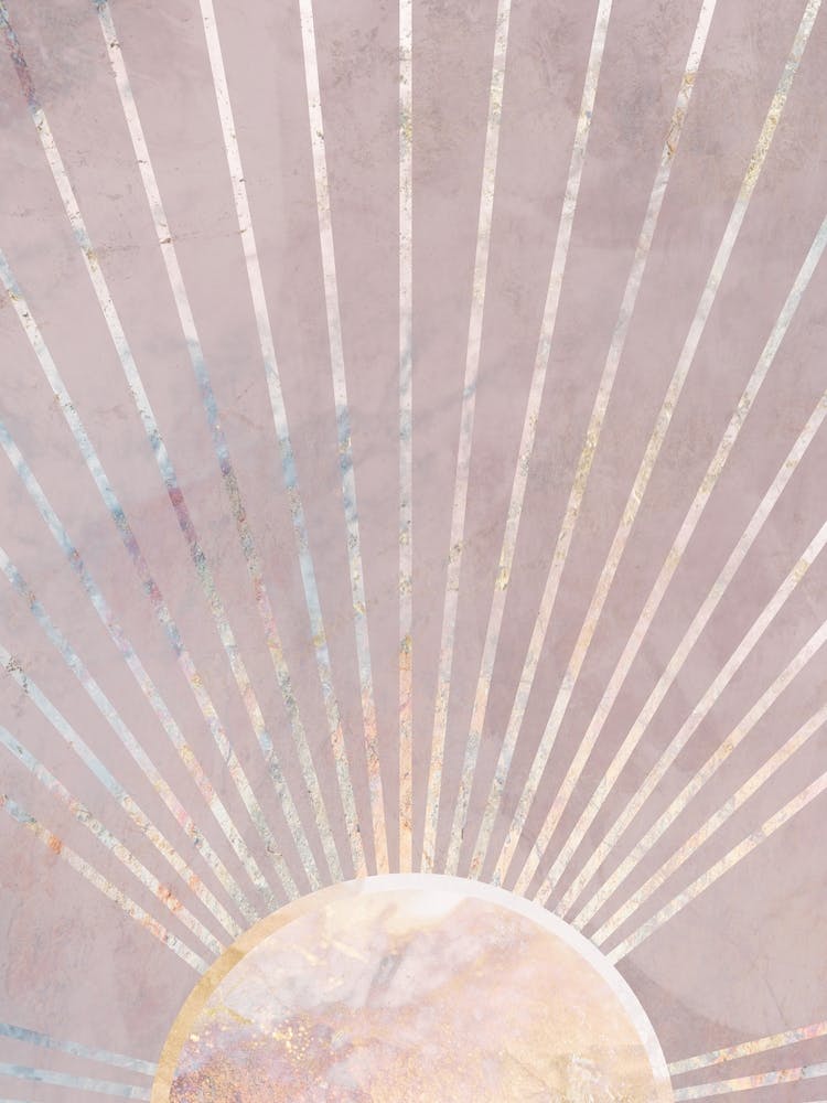 Pink Sun Rays