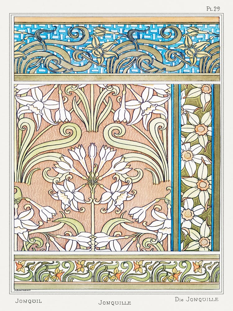 Jonquil Or Jonquil From From The Plant And Its Ornamental Applications (1896), Maurice Pillard Verneuil