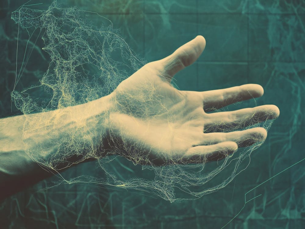 Hand Reaching Out 1