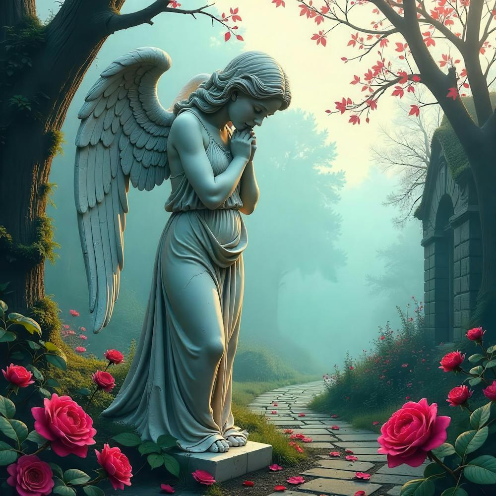 Angel In The Garden