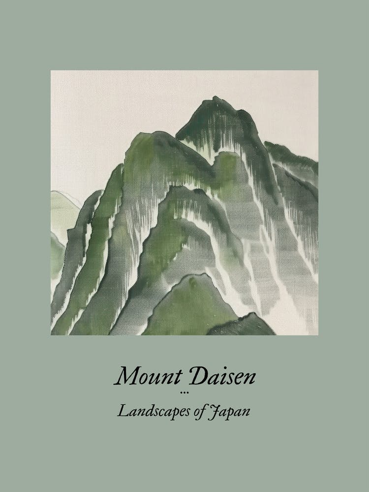 Landscapes Of Japan Mount Daisen 42