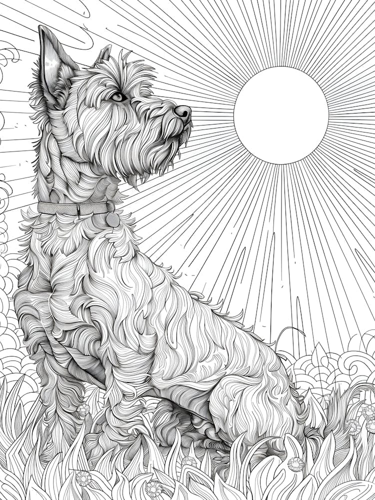 Sunny Airedale Terrier 2