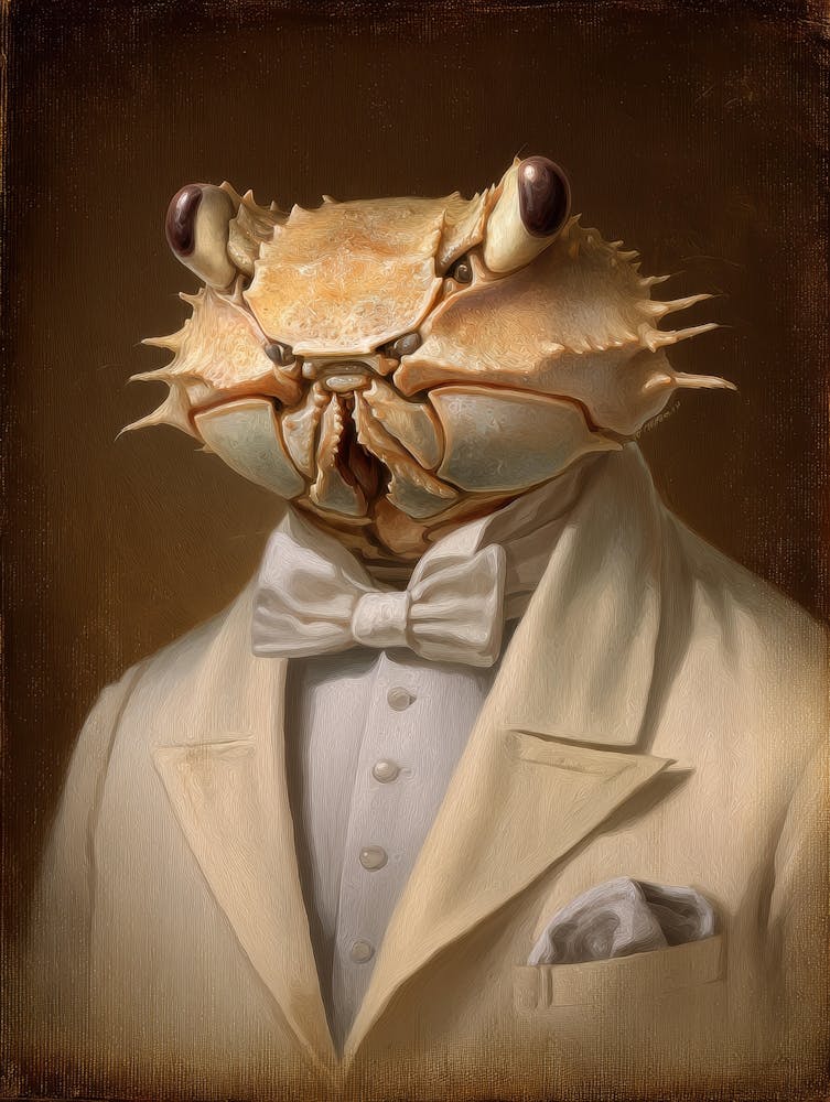 Crab In A Suit
