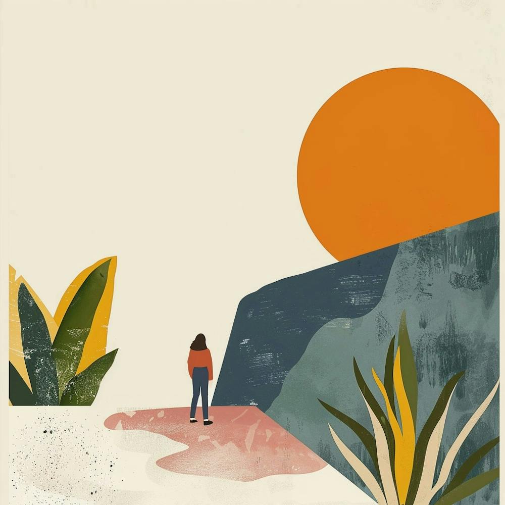 Abstract Landscape Painting 1