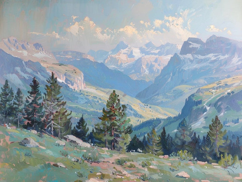 Western Landscapes Rocky Mountains 2