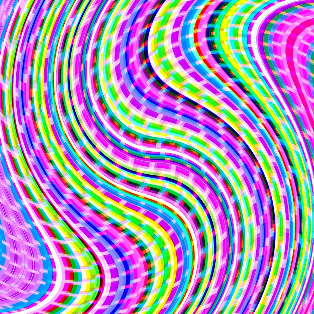 Abstract Psychedelic Background