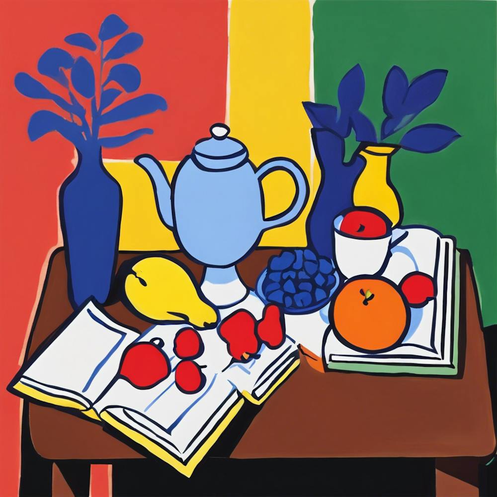 A Matisse-Inspired Still Life 3