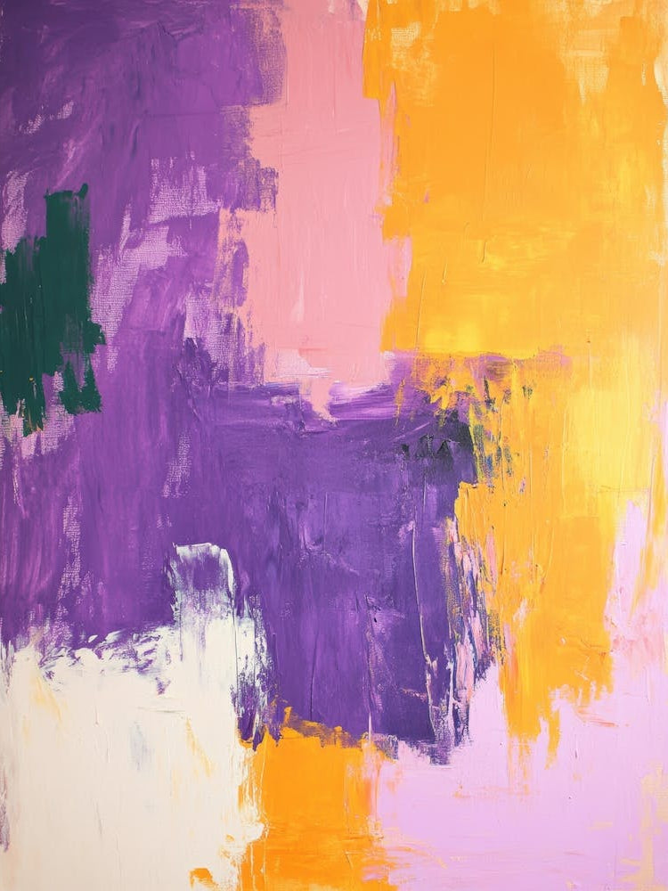 Abstract - Purple, Yellow, Orange