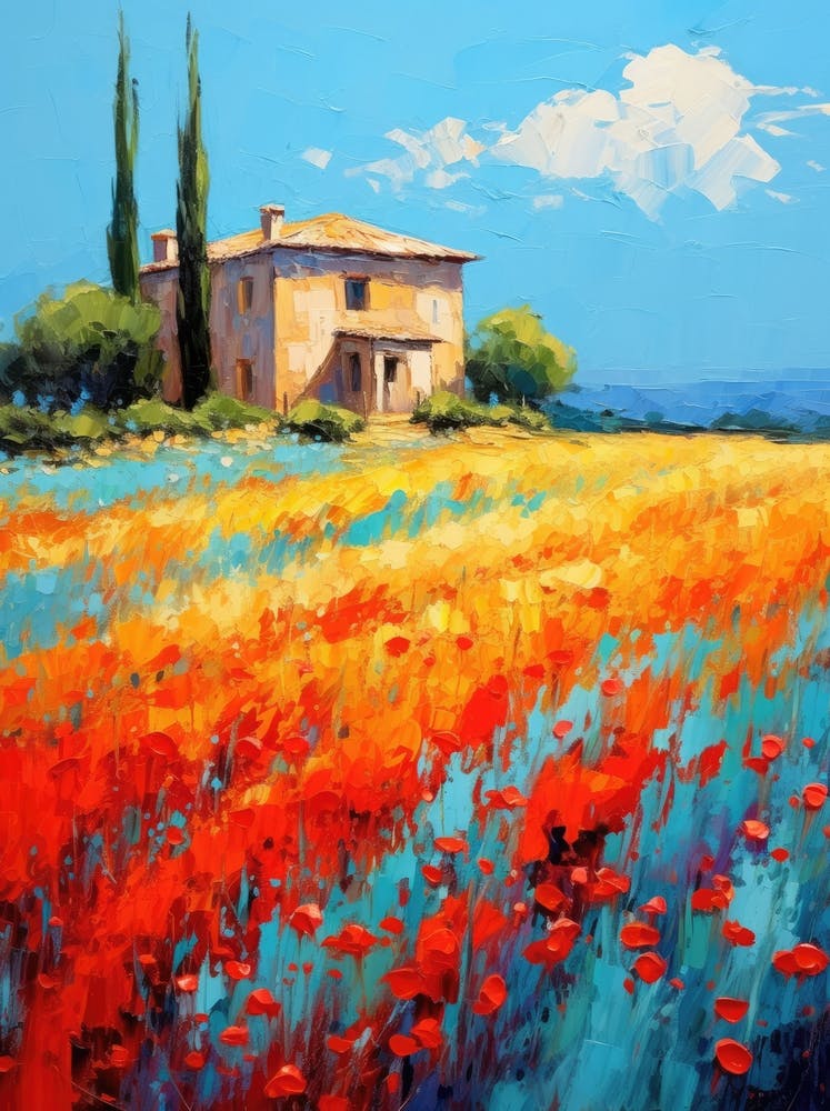 Poppies In The Field 2