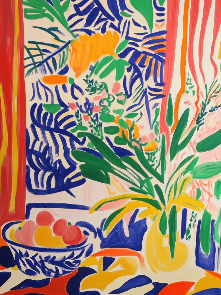 Maximalist Tropical Garden