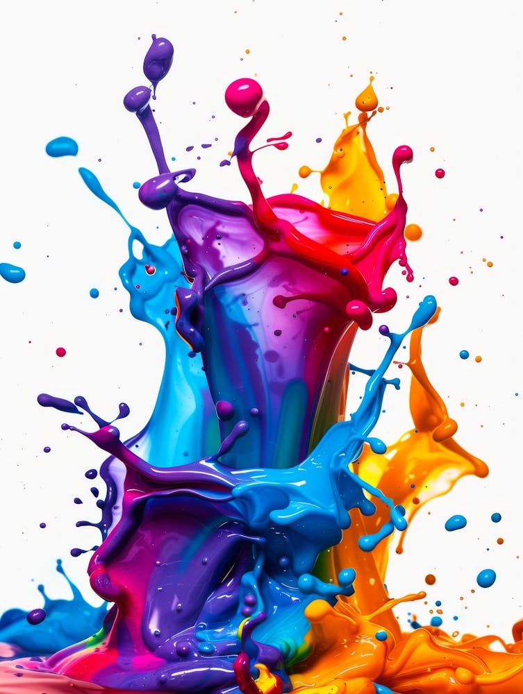 Colorful Paint Splash