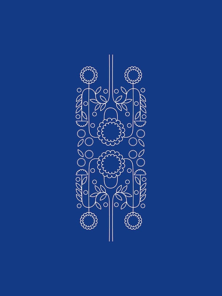 Boho Flowers Pattern 2