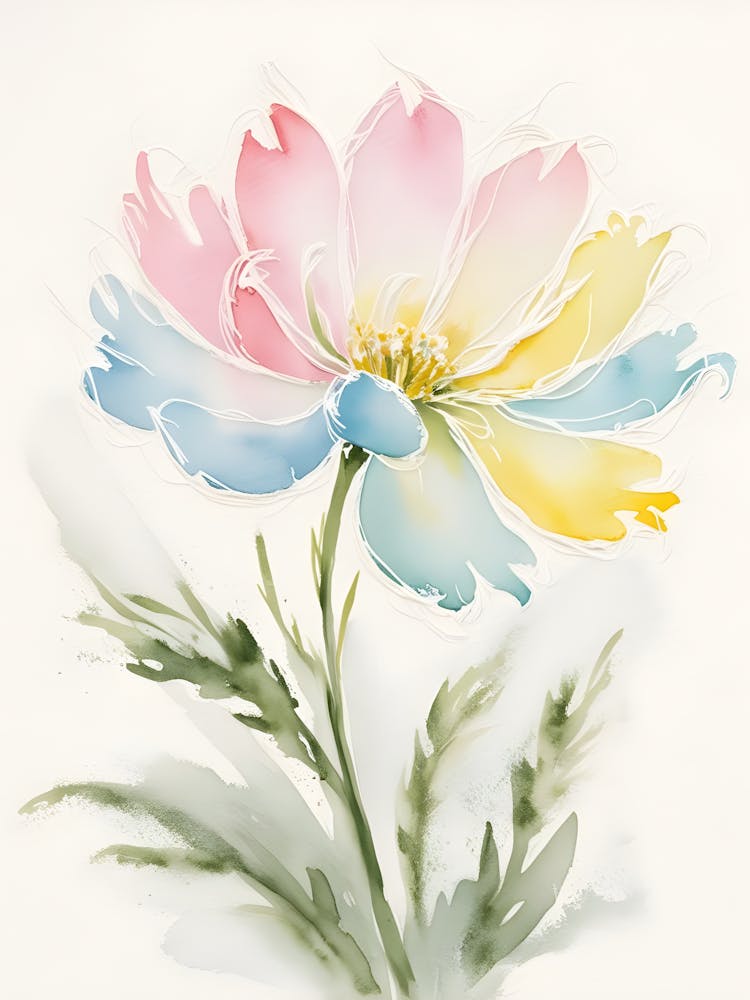 Watercolor Flower 1