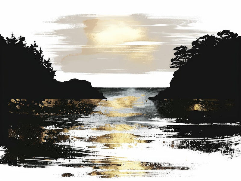 Sunset By The Water