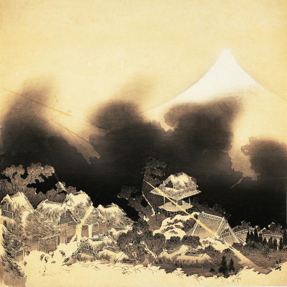 Storm In The Mountains, Katsushika Hokusai