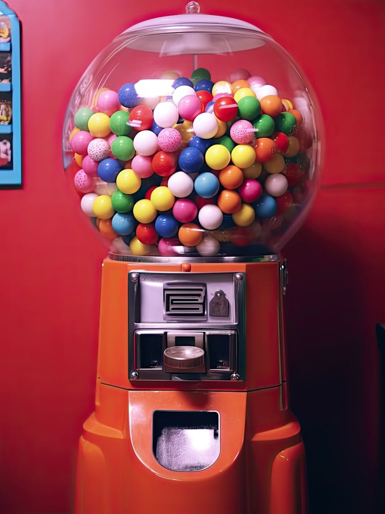 Bubble Gum Machine Retro Summer Photography 2