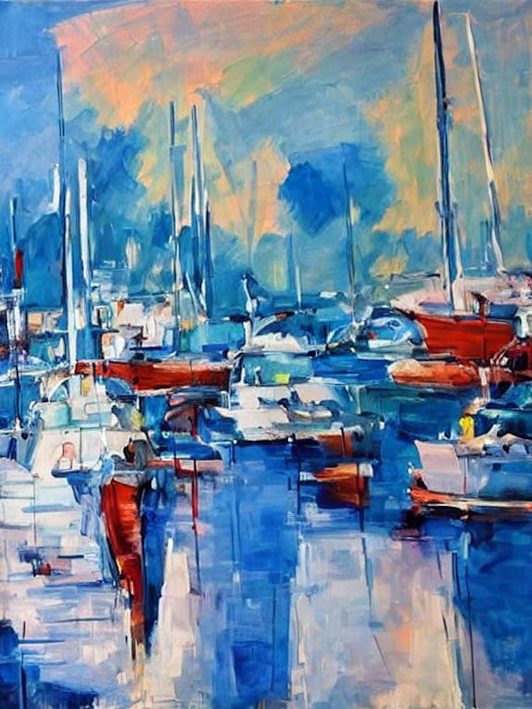 Port Of Limassol Cyprus Abstract Block 1 harbour