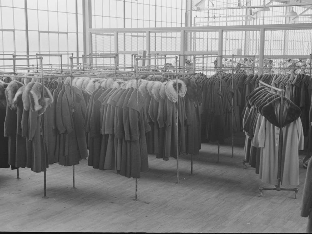 Ladies Coats Manufactured At The Cooperative Garment Factory, Hightstown, New Jersey By Russell Lee