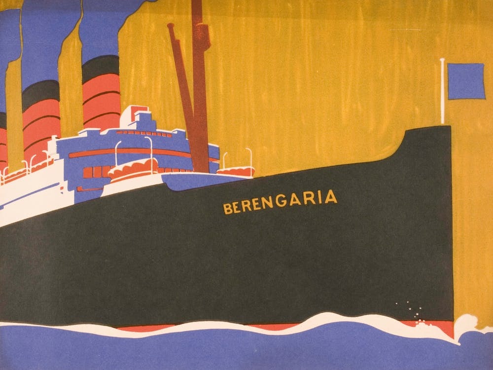 Cunard Line Promotional Brochure For Berengaria