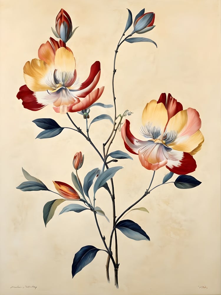 Flowers On A Branch 1