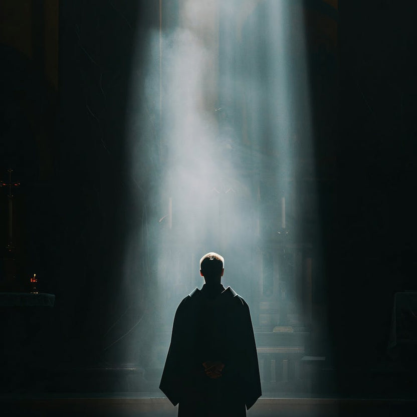 Person In The Church