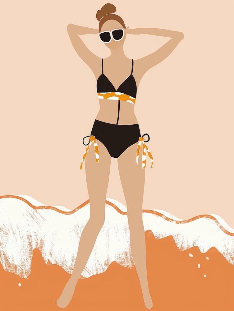 Woman In Bikini