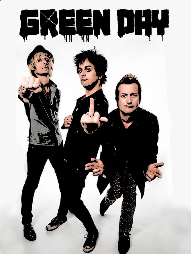 Green Day band music punk 6 Art Print by music soul – Fy!