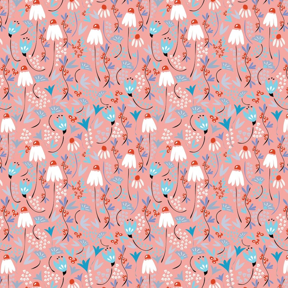 Winter Flora Lii Square