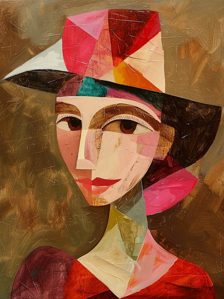 Woman In A Hat 4