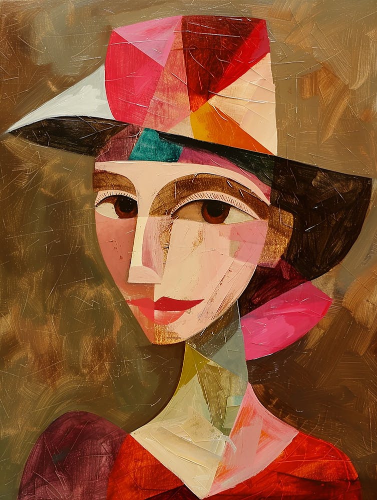 Woman In A Hat 4