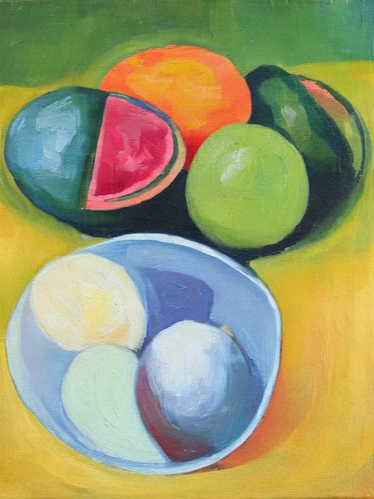 Watermelon Bowl Of fruit