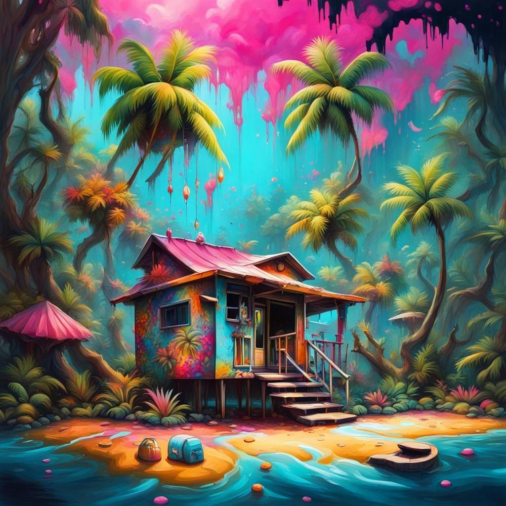 Groovy beach house