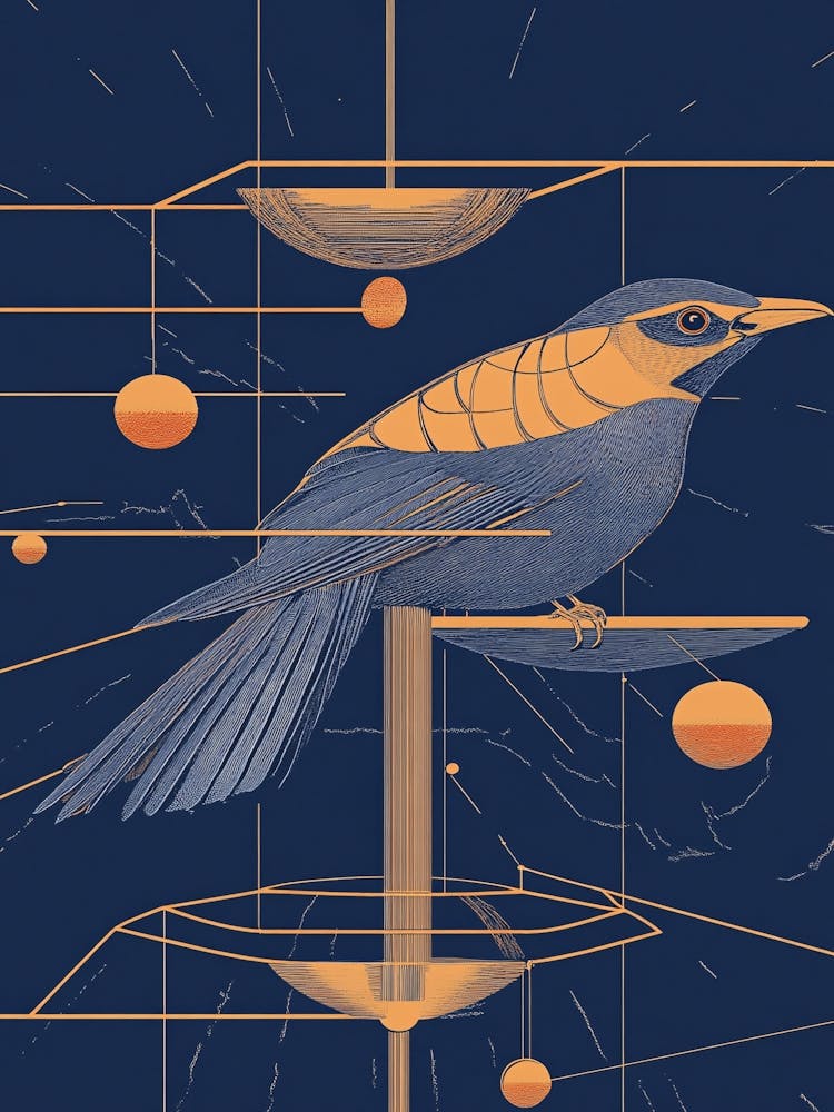 Oiseau dans l'Espace