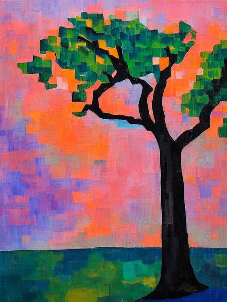 Cyprus Tree Cubist 2