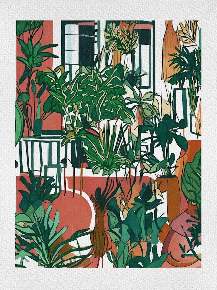 'Garden in the living room'
